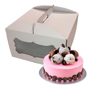 Caixas Transporte Bolos c/Pega